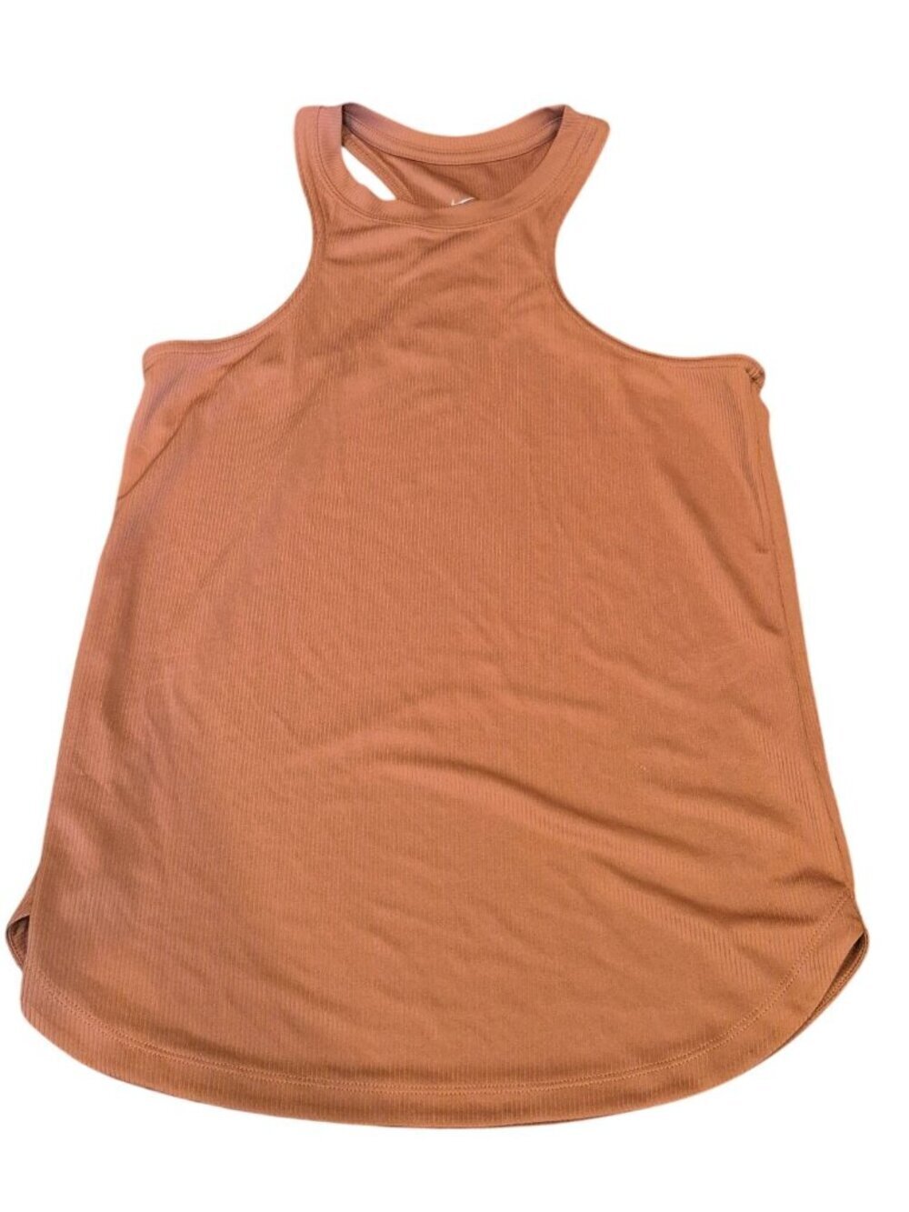 Nike Dri-Fit Training Tank Top Standard Fit Burnt Orange Gym Outdoor Women Small